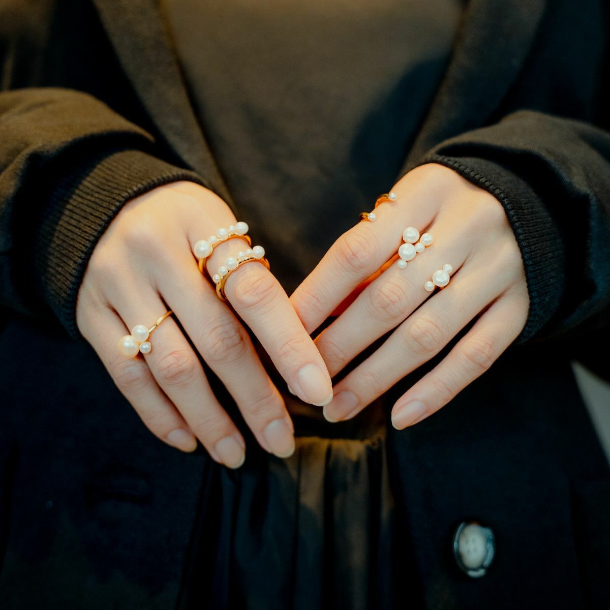 バブルパールリング | STELLAR HOLLYWOOD-ステラハリウッド