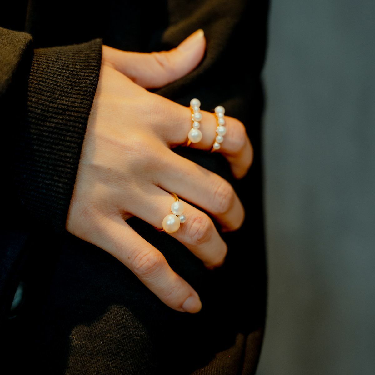 バブルパールリング | STELLAR HOLLYWOOD-ステラハリウッド