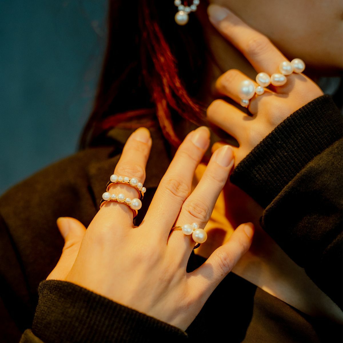 バブルパールボリュームリング | STELLAR HOLLYWOOD-ステラハリウッド