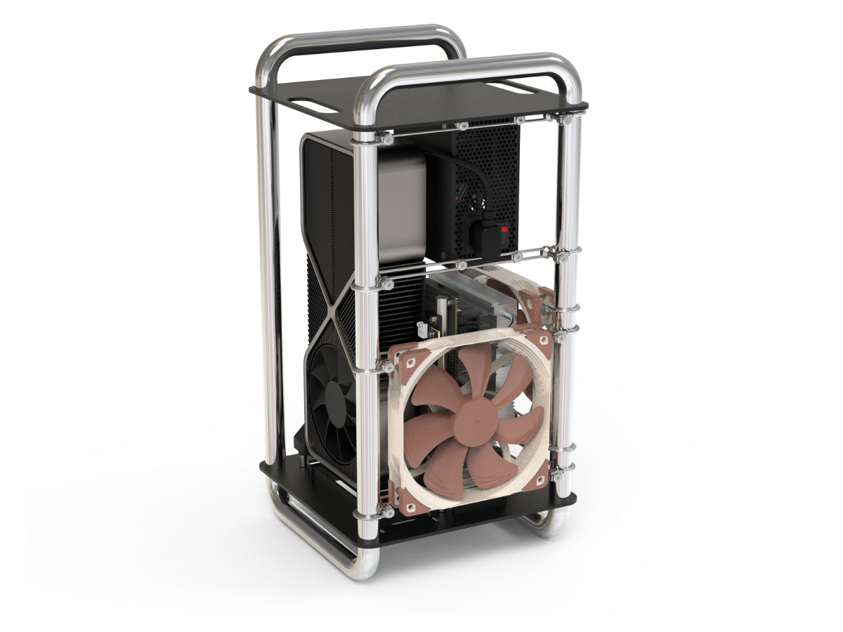 DA6 – Mini-ITX Case – Streacom