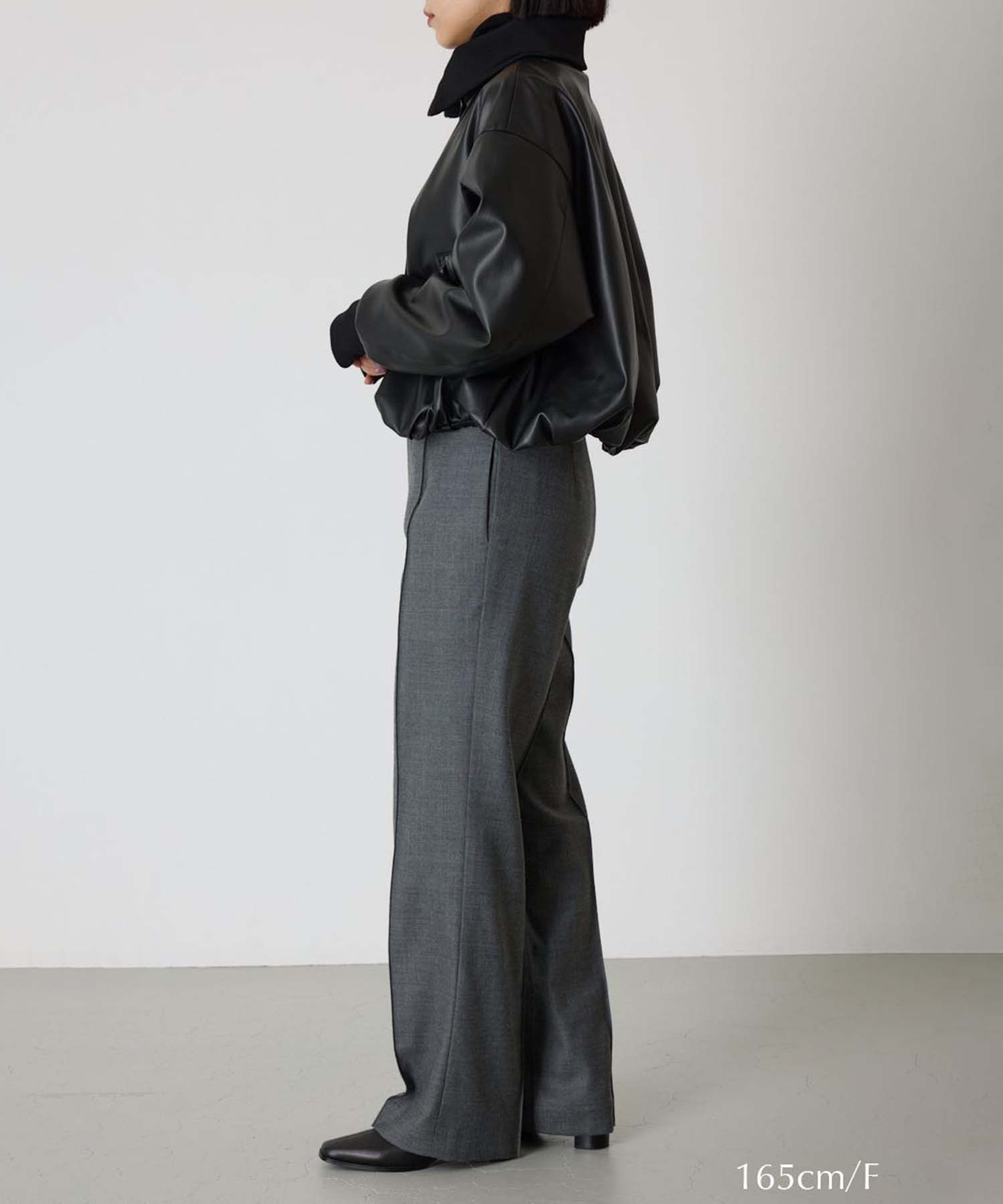 Synthetic leather short JK(FREE BLACK): RIM.ARK: WOMENS｜ STUDIOUS