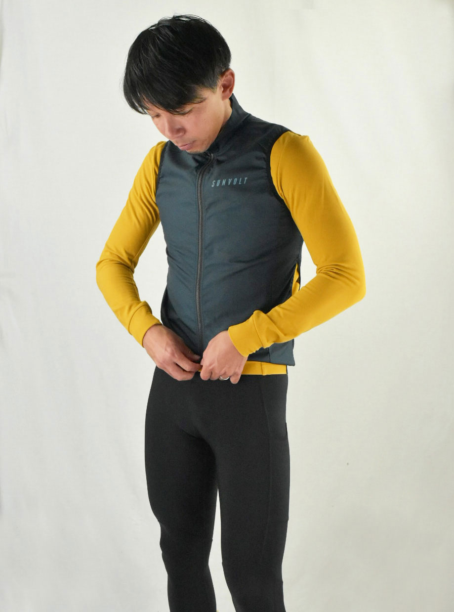 TEAM アクセスベスト ▻ オリジナルサイクルウェアのサンボルト