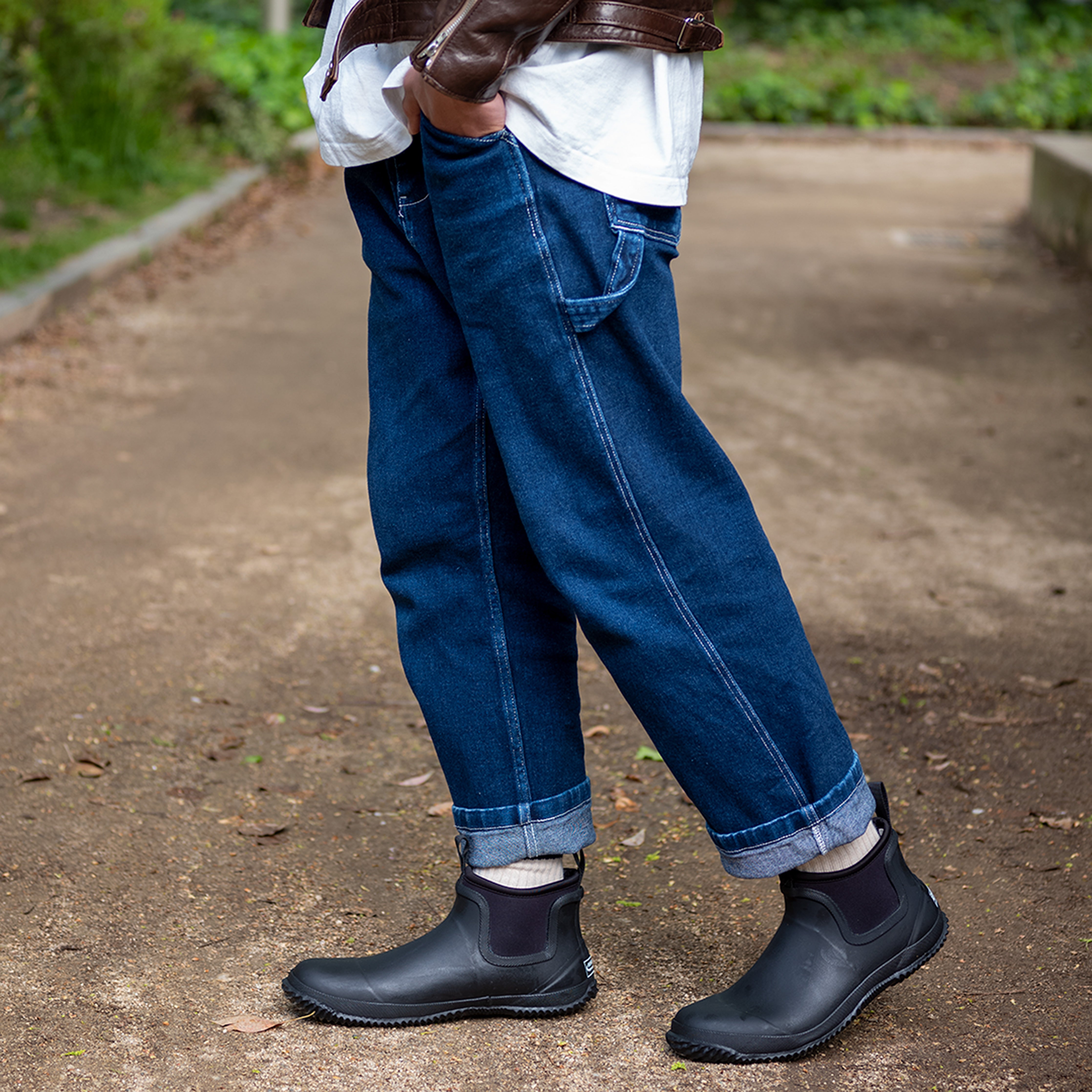 キャンプ レインブーツ CRS-002 サンダンス 防水 ショートブーツ