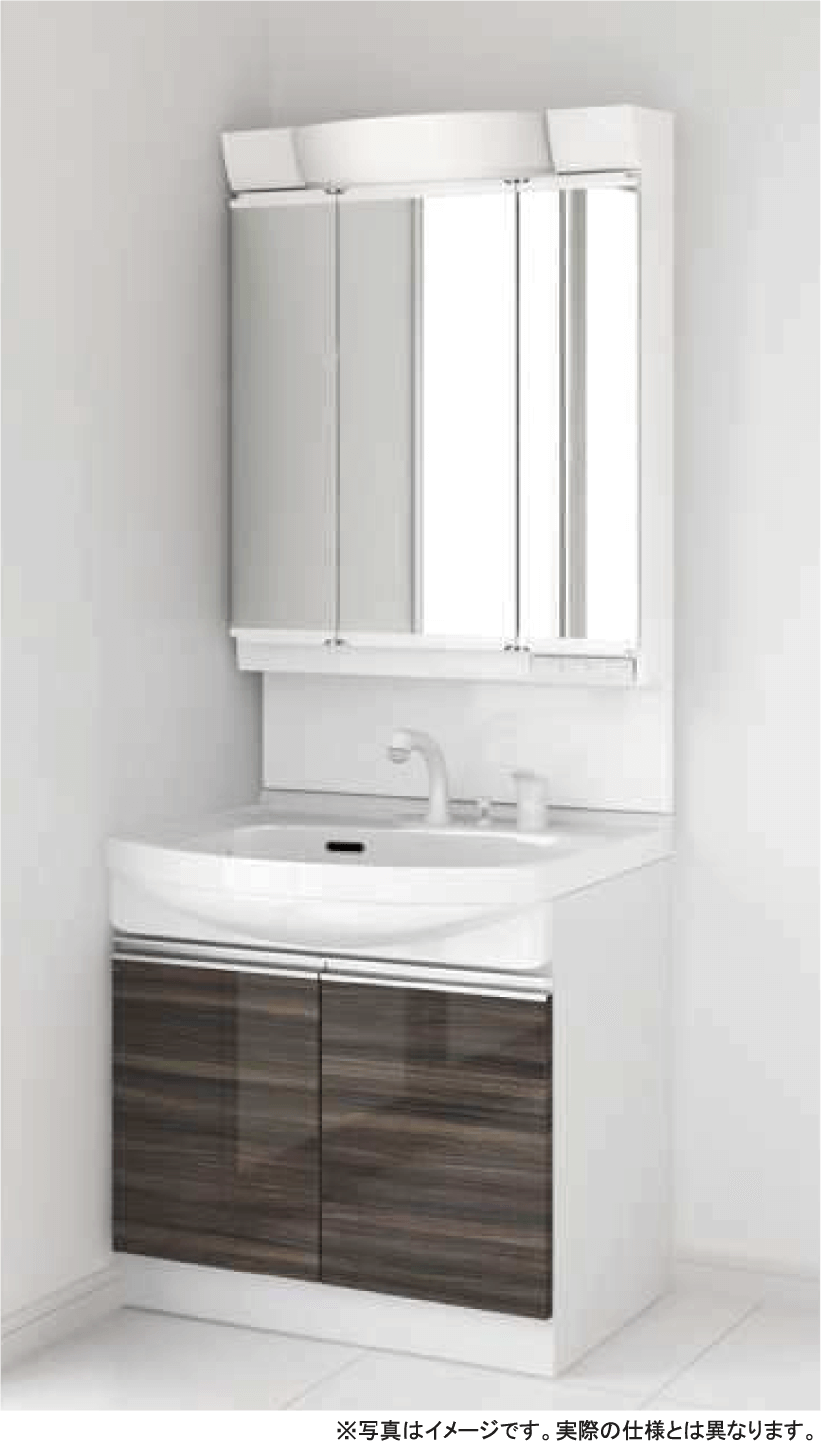 洗面化粧台 エリシオ｜標準仕様｜カエルの家｜大阪府高槻市で新築