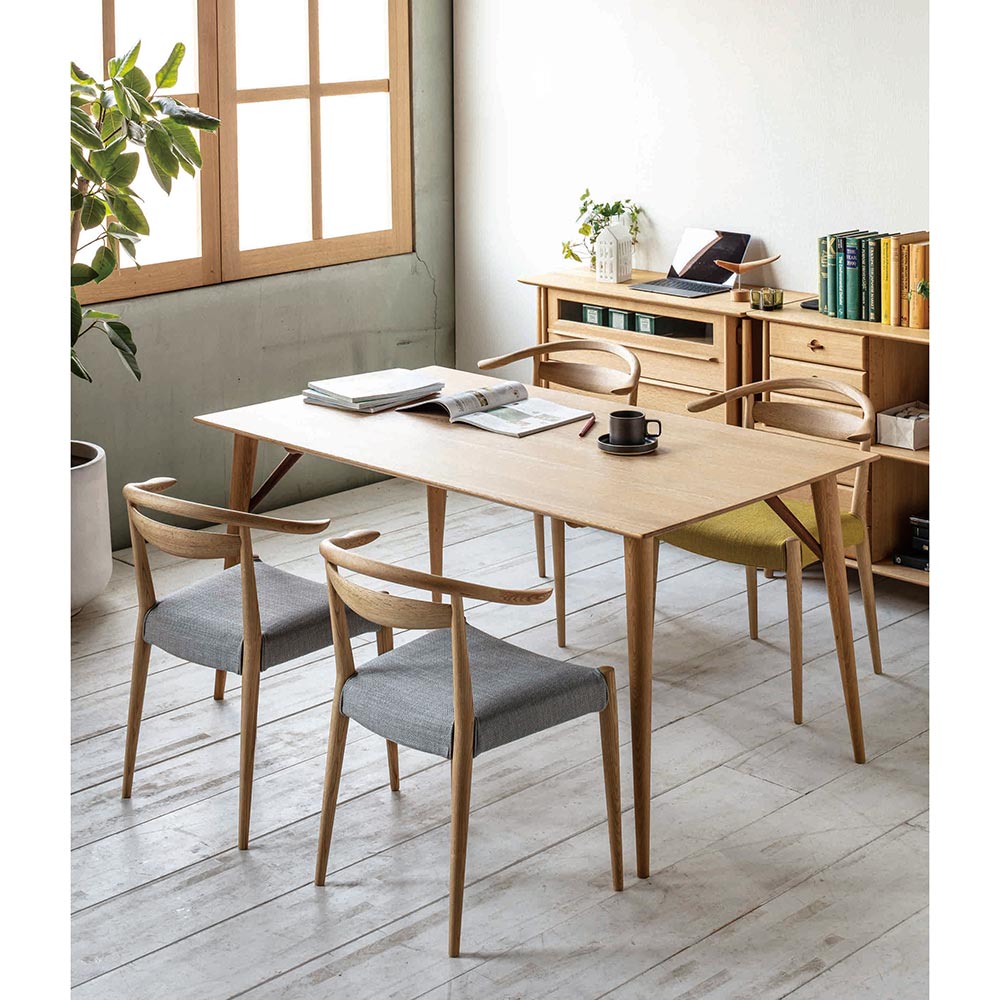 日進木工 WHITE WOOD テーブル WOT-681 日進木工 / ニッシンモッコウ