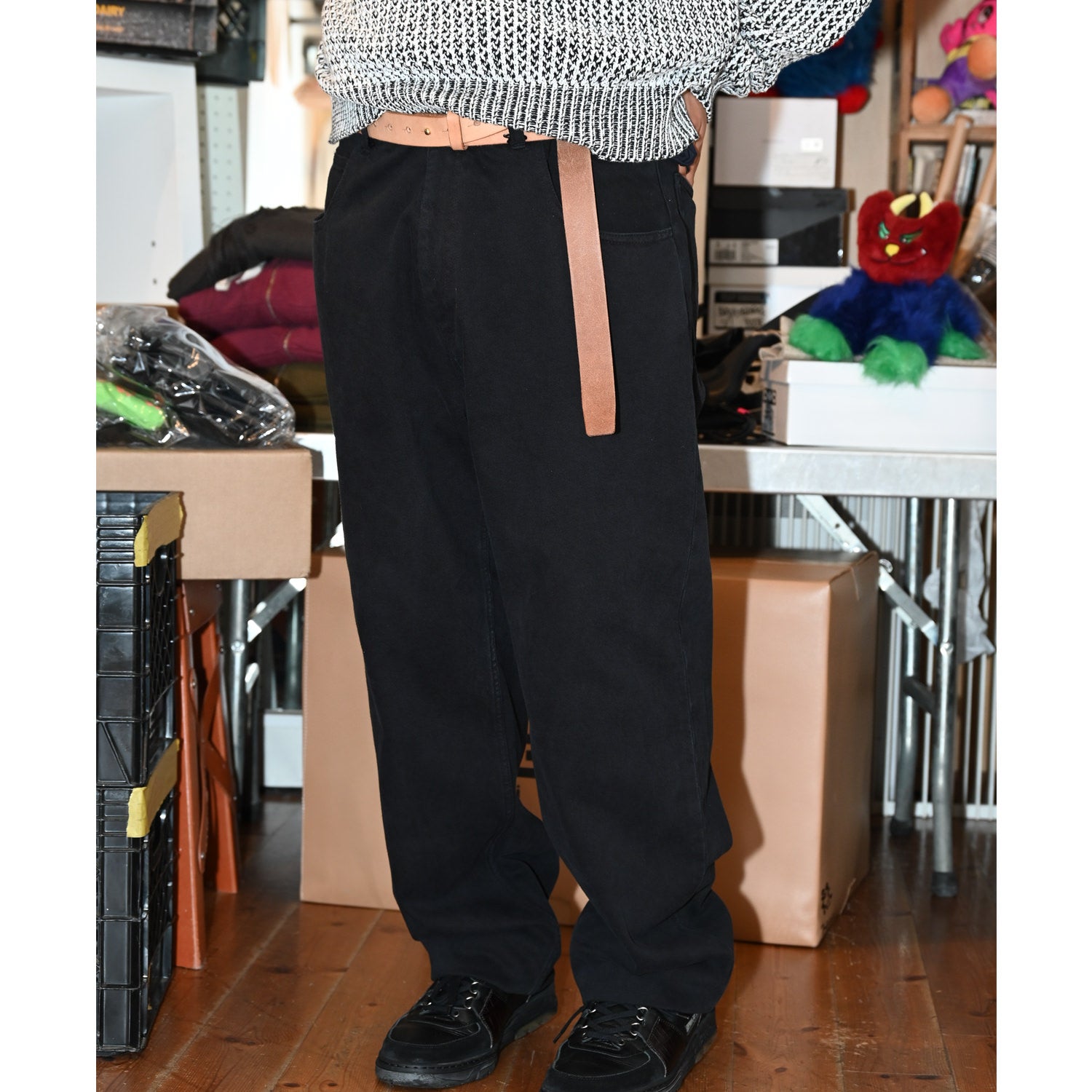 gourmet jeans for SUPPLY / LOOSE Black – SUPPLY TOKYO