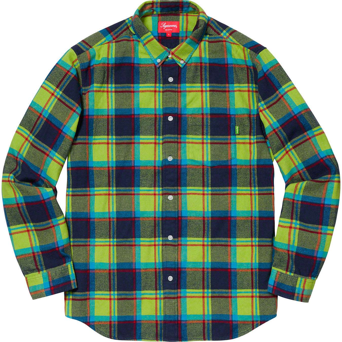 Plaid Flannel Shirt | Supreme 19ss
