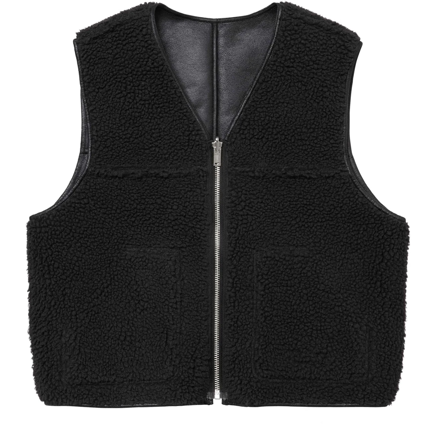Reversible Faux Shearling Vest | Supreme 24fw