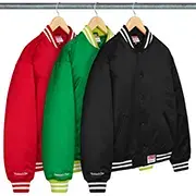 Supreme®/Mitchell & Ness® Satin Varsity Jacket | Supreme 24fw