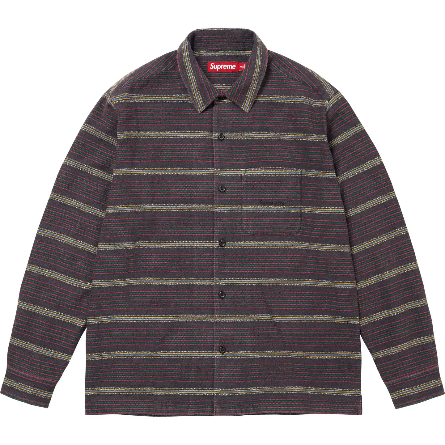 Woven Stripe Shirt | Supreme 24fw
