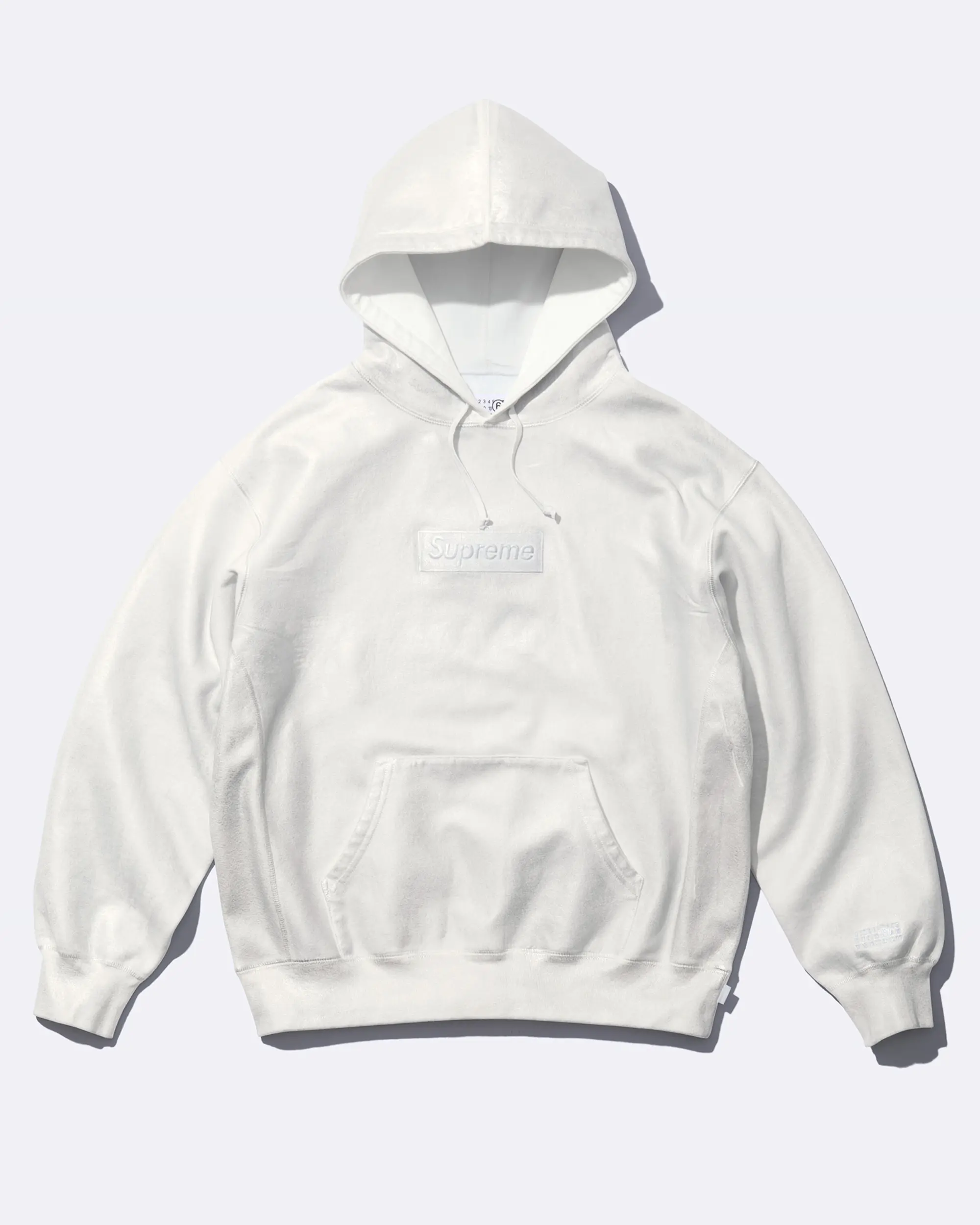 Supreme®/MM6 Maison Margiela Foil Box Logo Hooded Sweatshirt