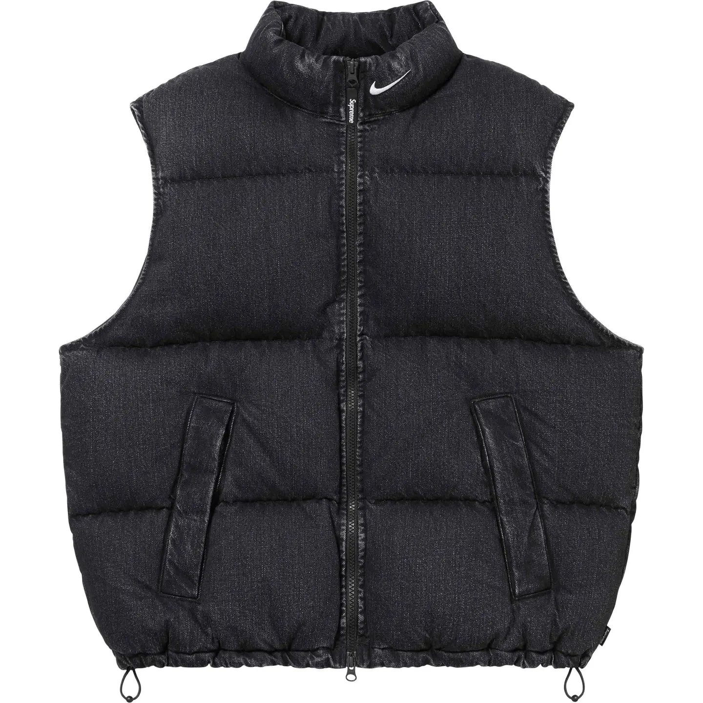 Supreme®/Nike® Denim Puffer Vest | Supreme 24ss