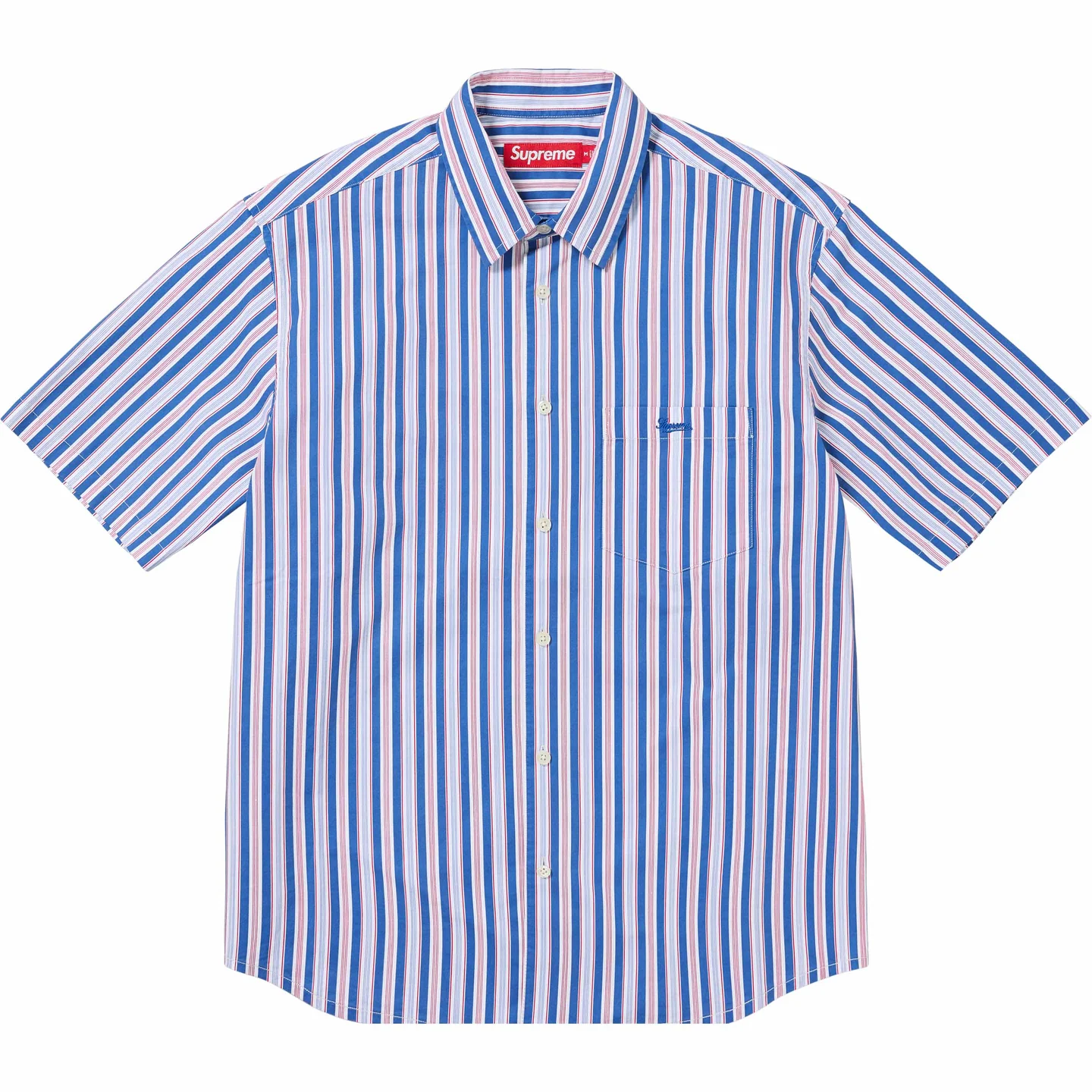 Loose Fit Multi Stripe S/S Shirt | Supreme 24ss