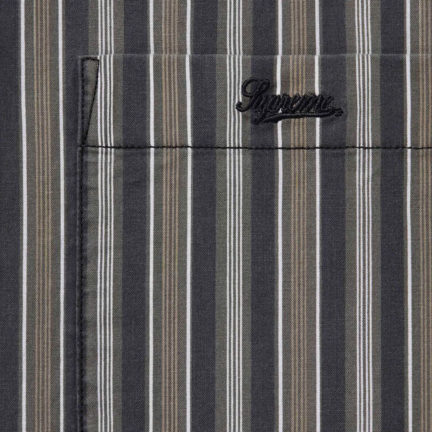 Loose Fit Multi Stripe S/S Shirt | Supreme 24ss