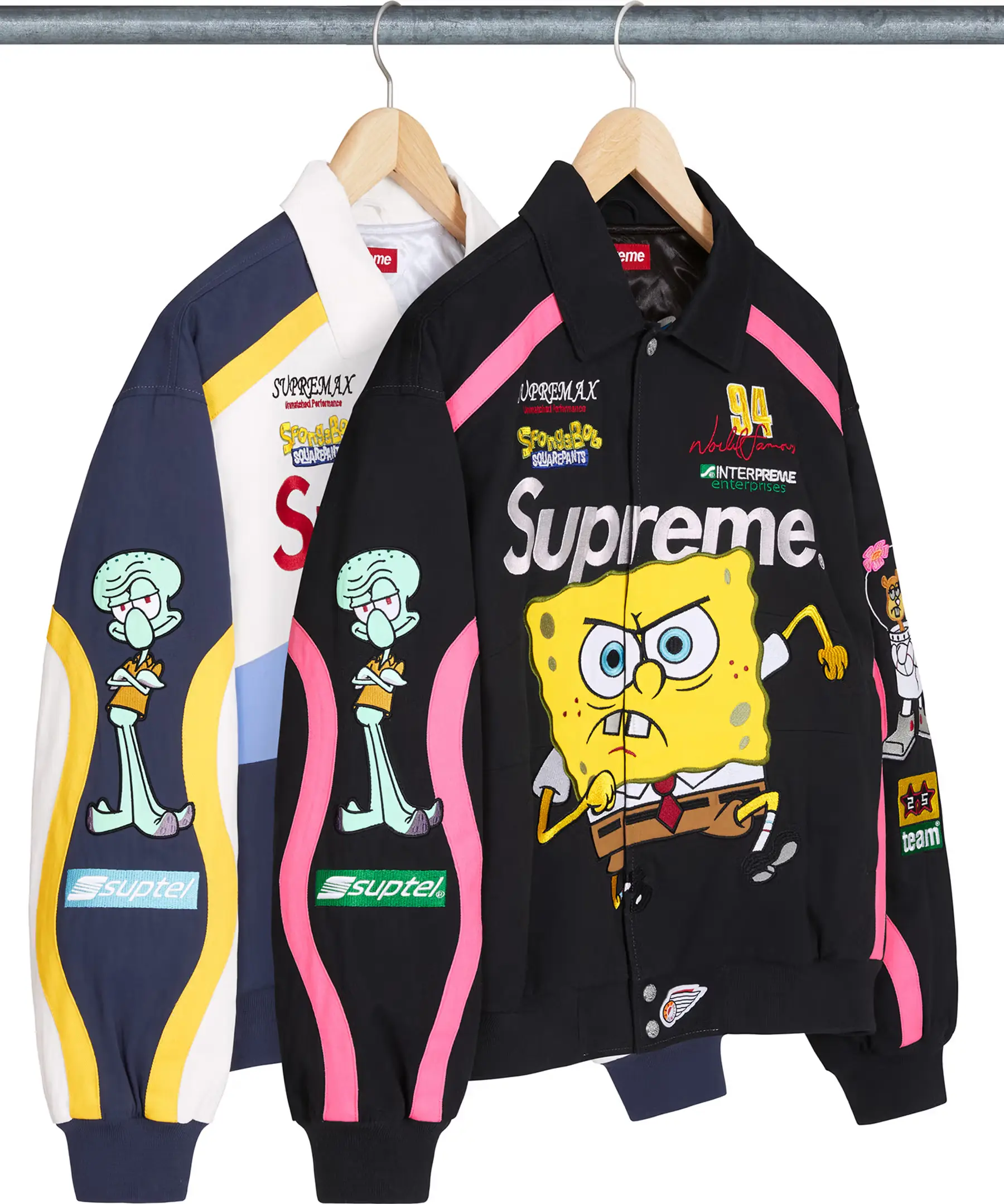 Supreme®/SpongeBob SquarePants Jeff Hamilton Racing Jacket