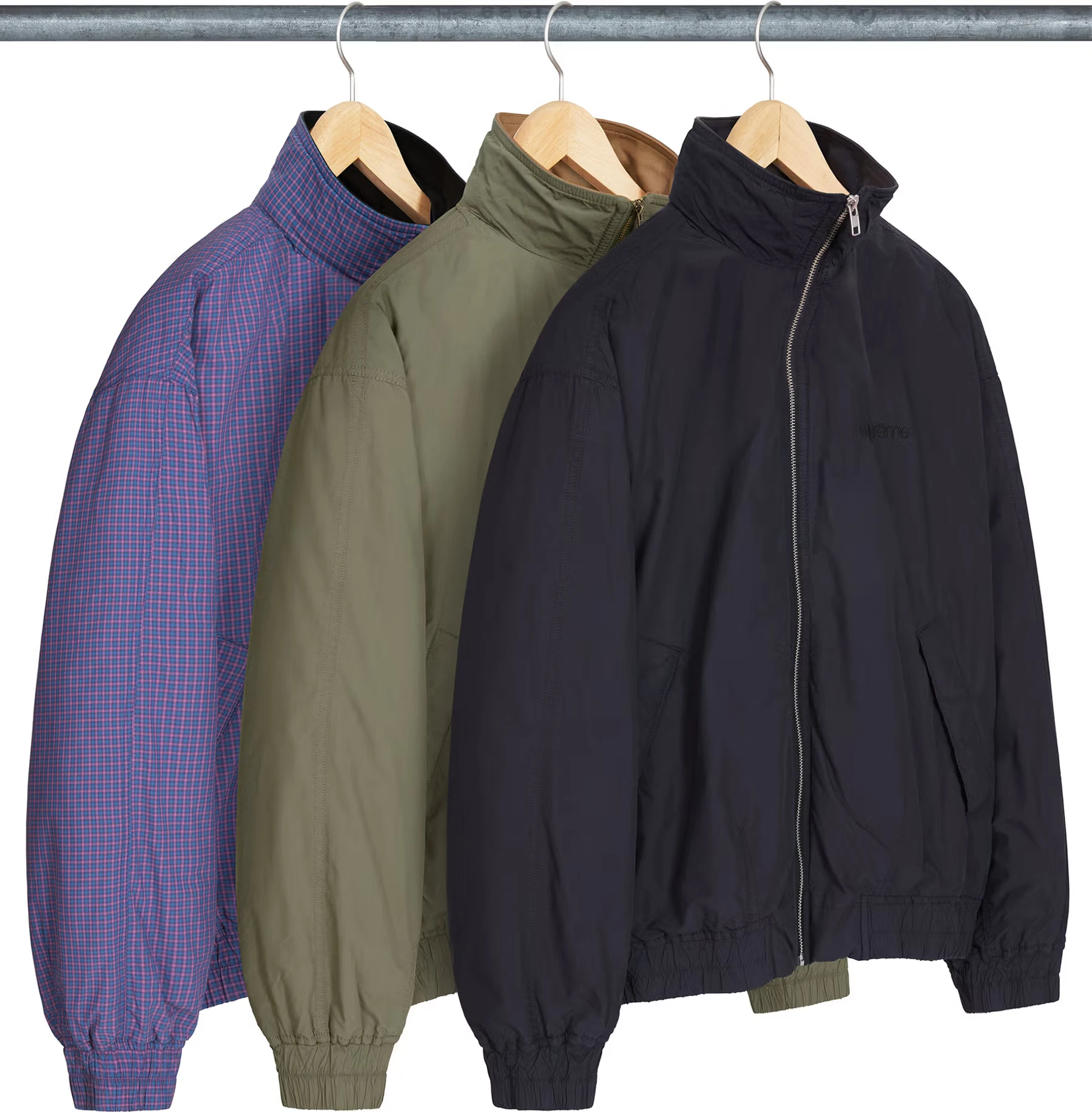 Leather Collar Utility Jacket | Supreme 25ss