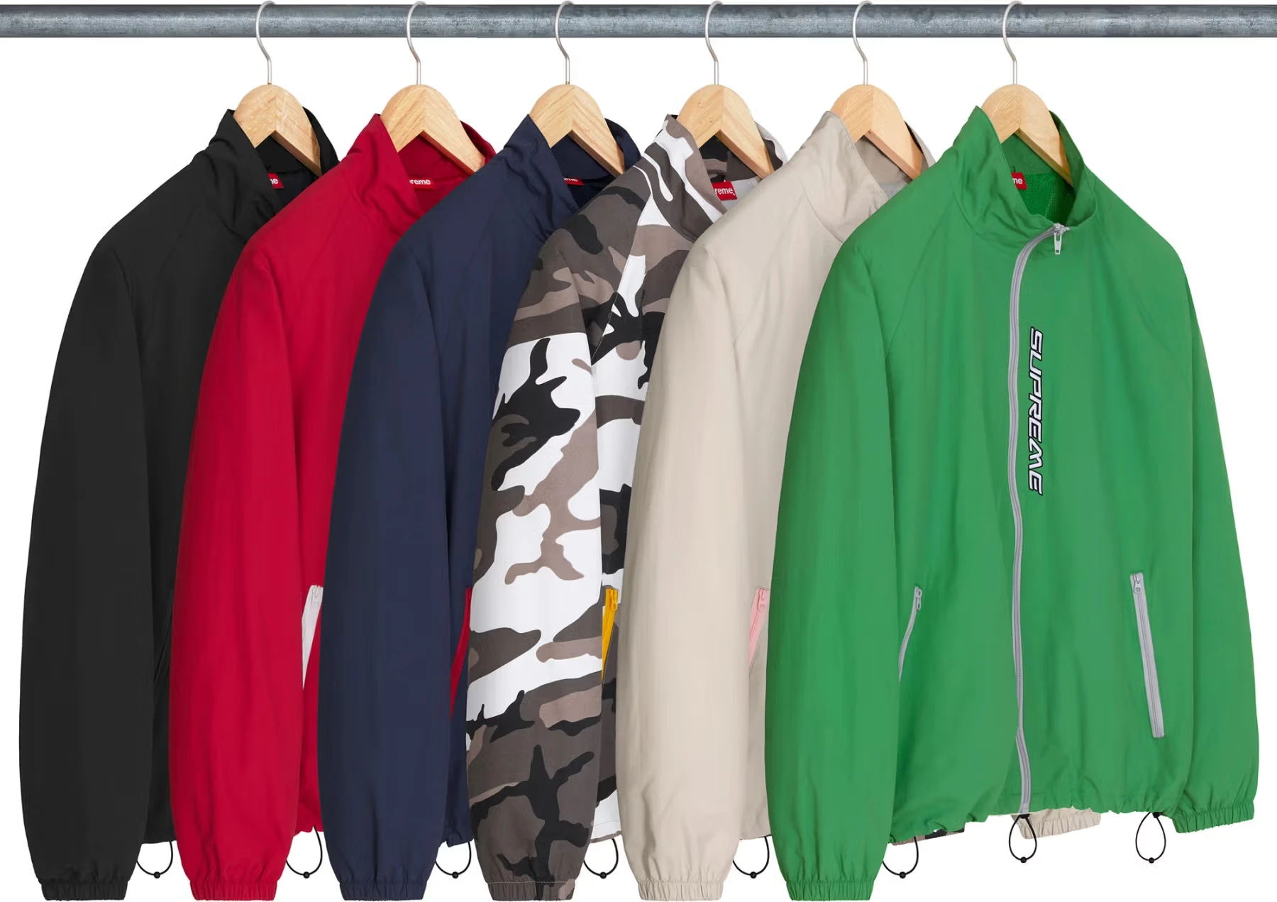 Contrast Zip Track Jacket | Supreme 25ss
