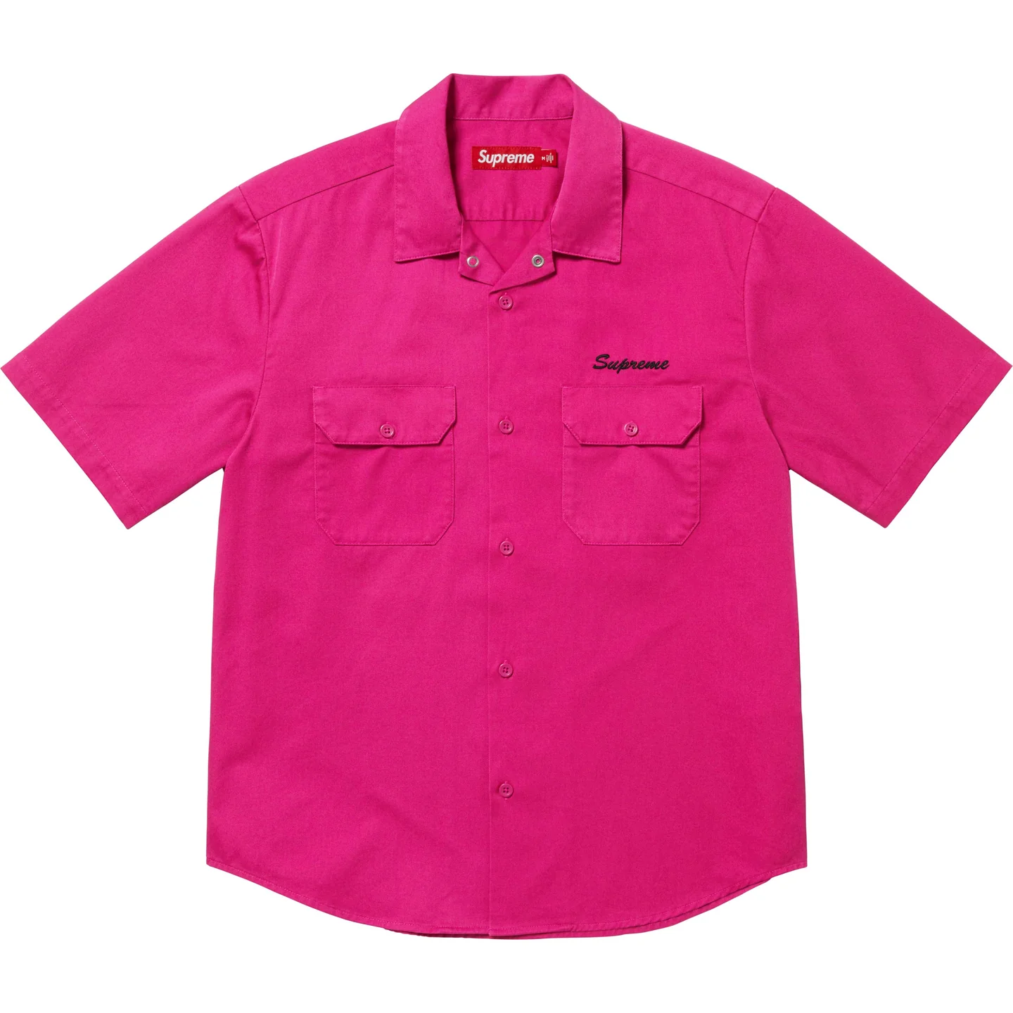Rhinestone Pin Up S/S Work Shirt | Supreme 25ss
