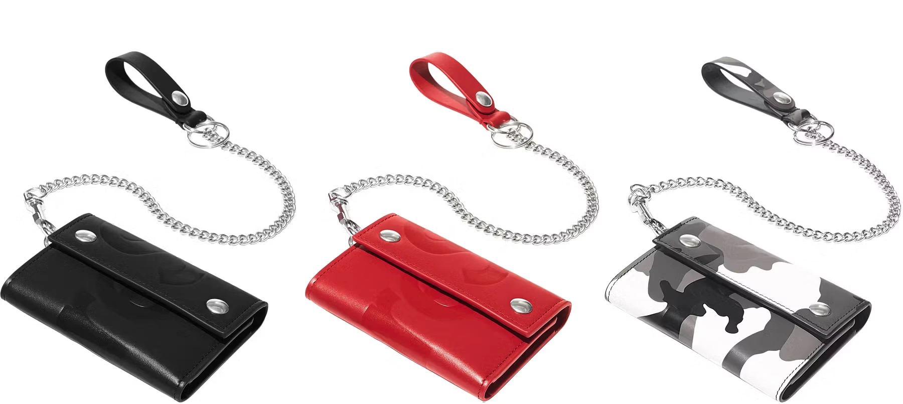 Leather Chain Wallet | Supreme 25ss