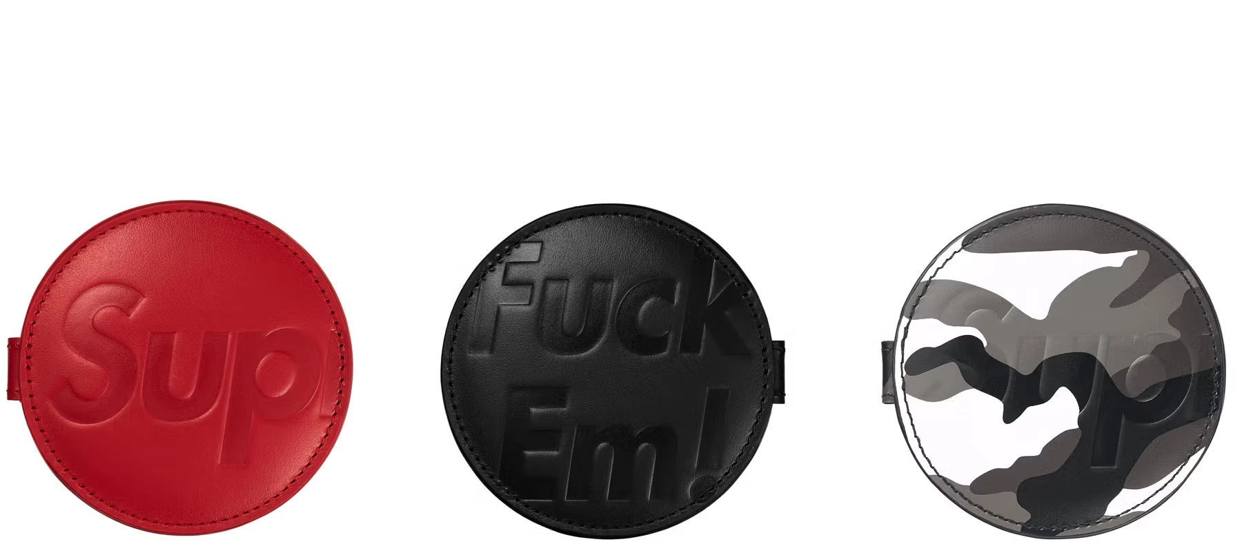 Leather Pocket Mirror | Supreme 25ss