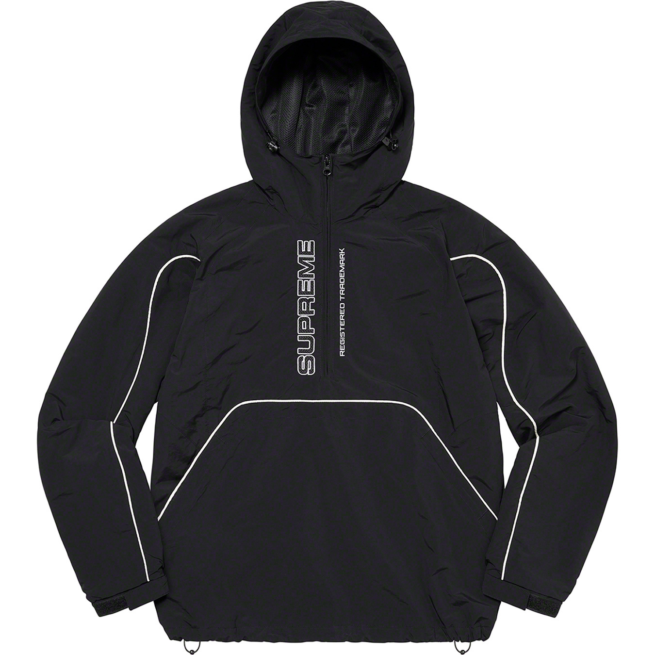 Paneled Half Zip Pullover | Supreme 22fw
