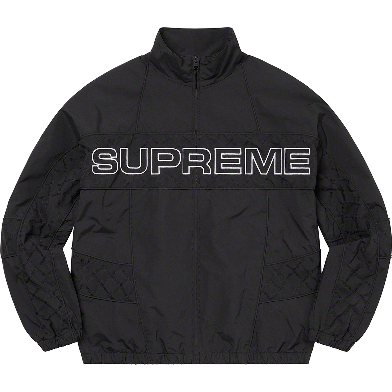 Jacquard Panel Track Jacket | Supreme 22fw