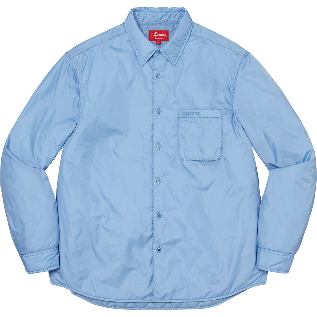 Nylon Filled Shirt | Supreme 22fw