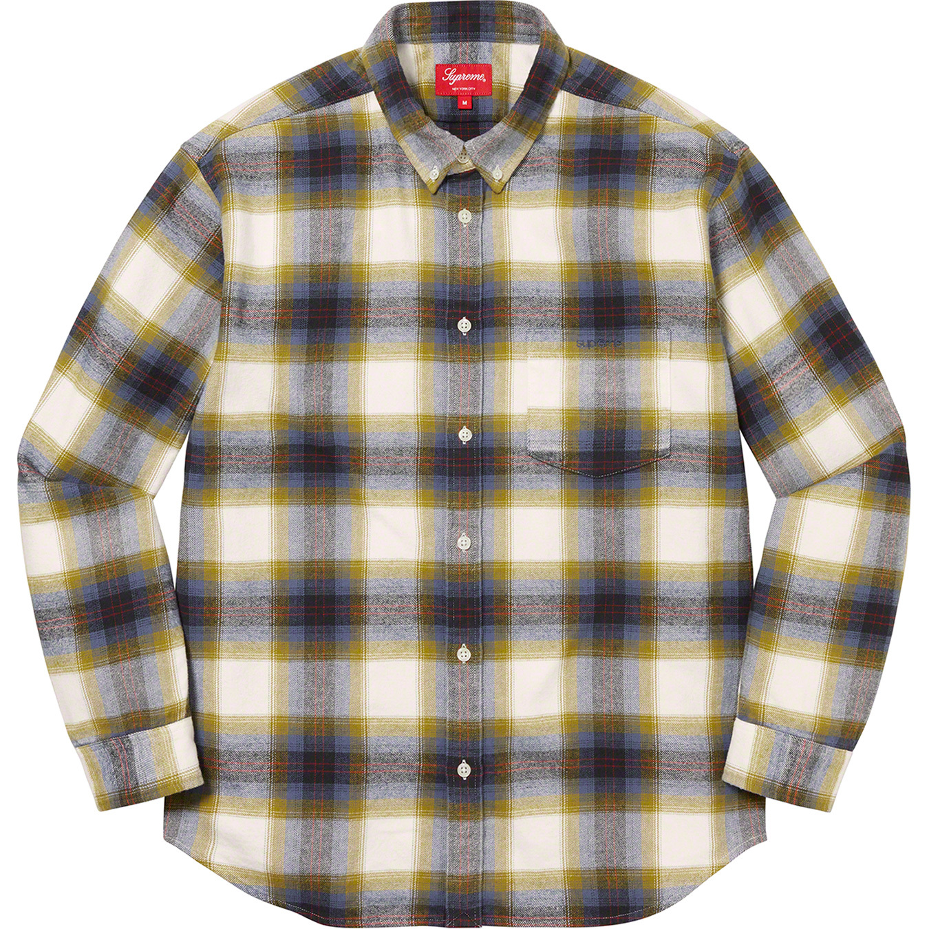 Brushed Plaid Flannel Shirt | Supreme 22ss