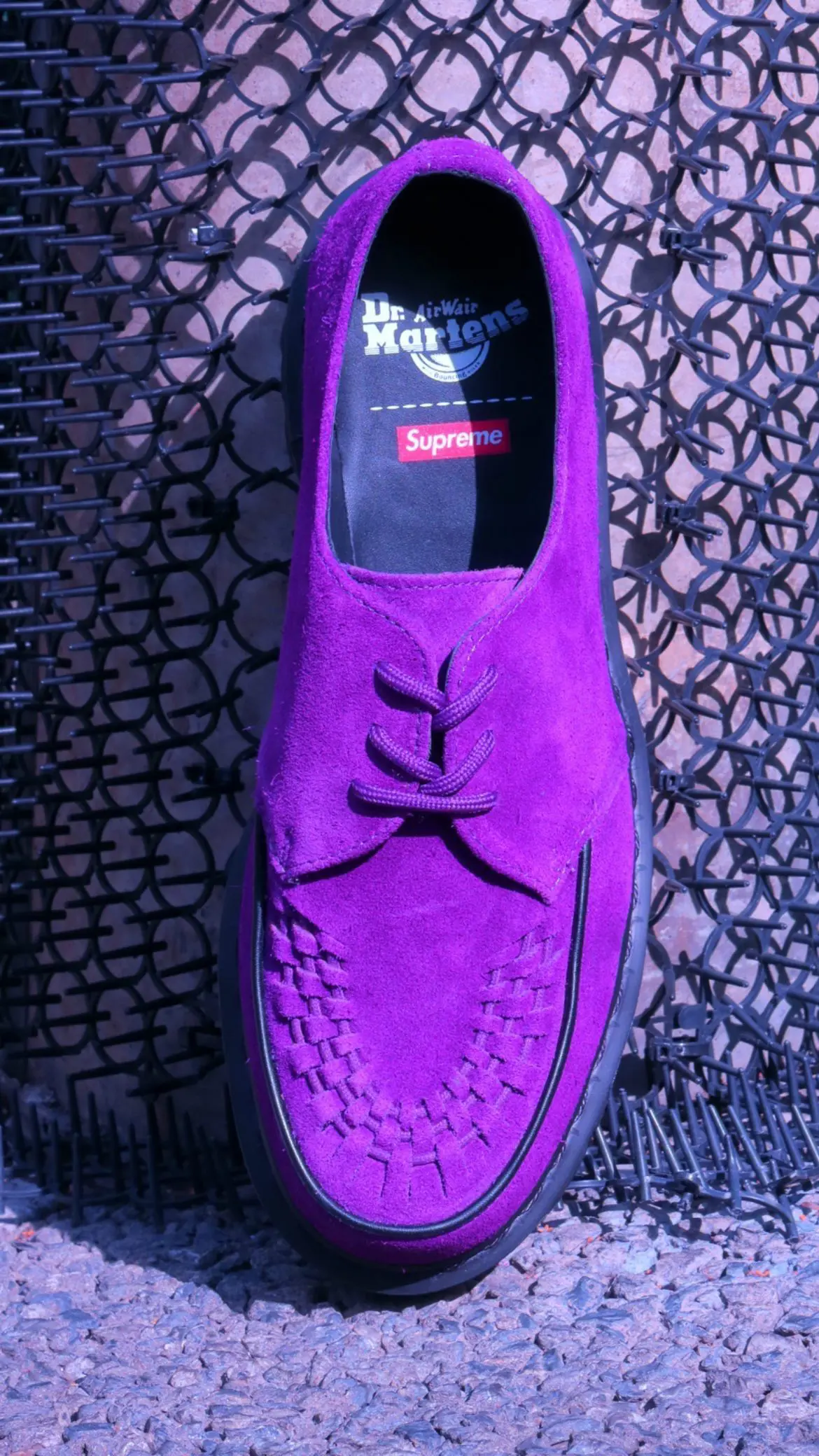 Supreme®/Dr. Martens® Suede Ramsey Creeper | Supreme 23fw