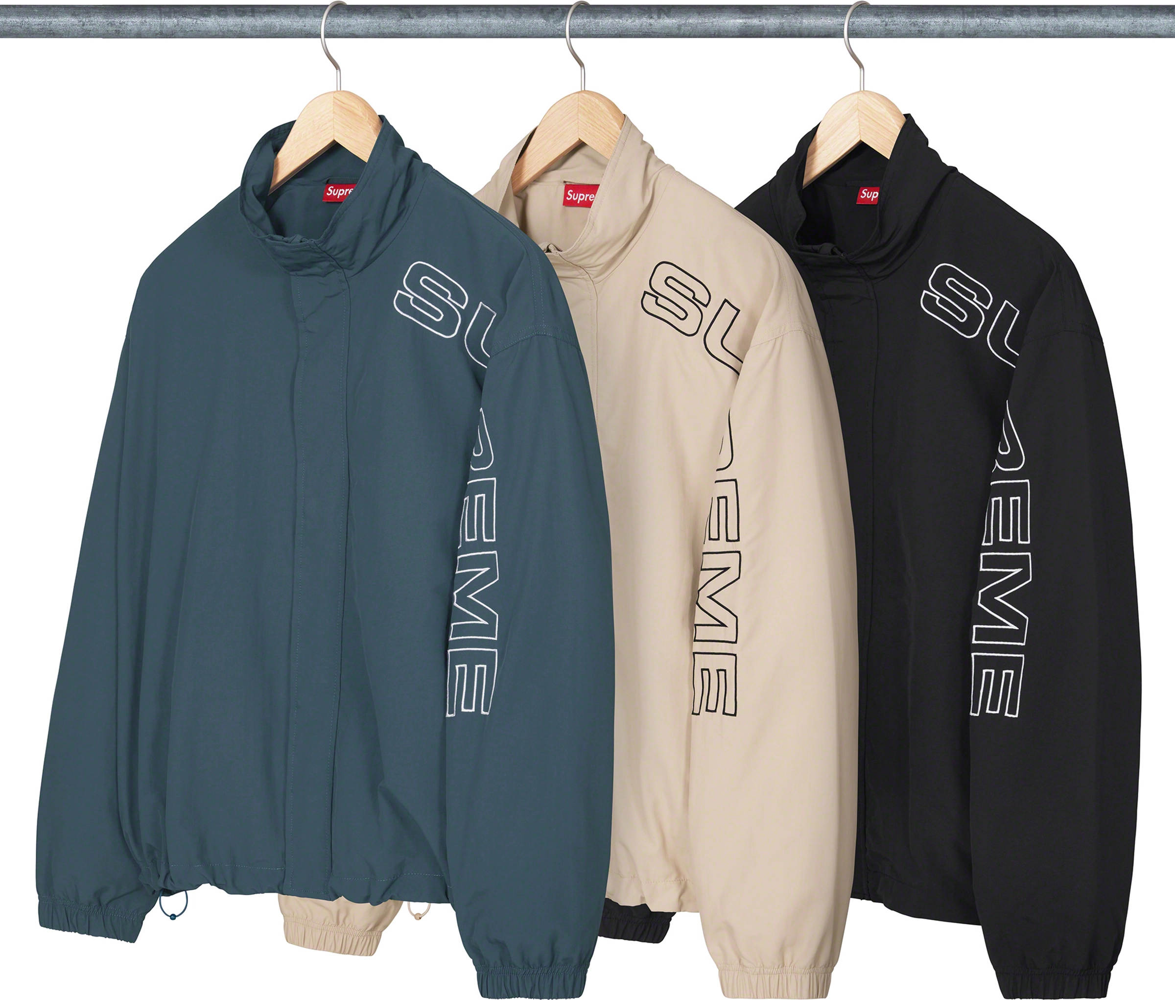 Spellout Embroidered Track Jacket | Supreme 23fw