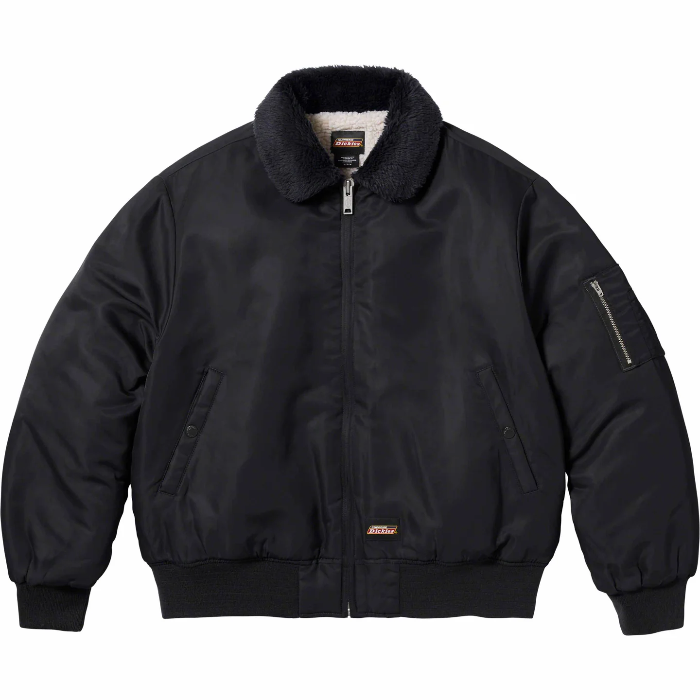 Supreme®/Dickies® Fur Collar Bomber Jacket | Supreme 23fw