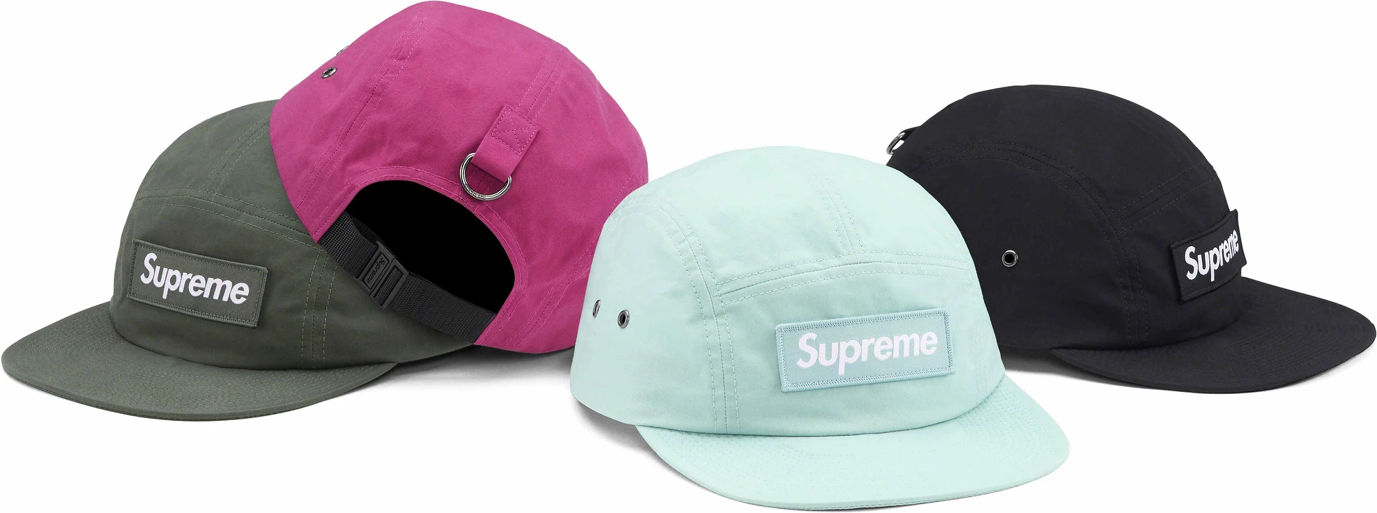 Waxed Cotton Camp Cap | Supreme 23fw