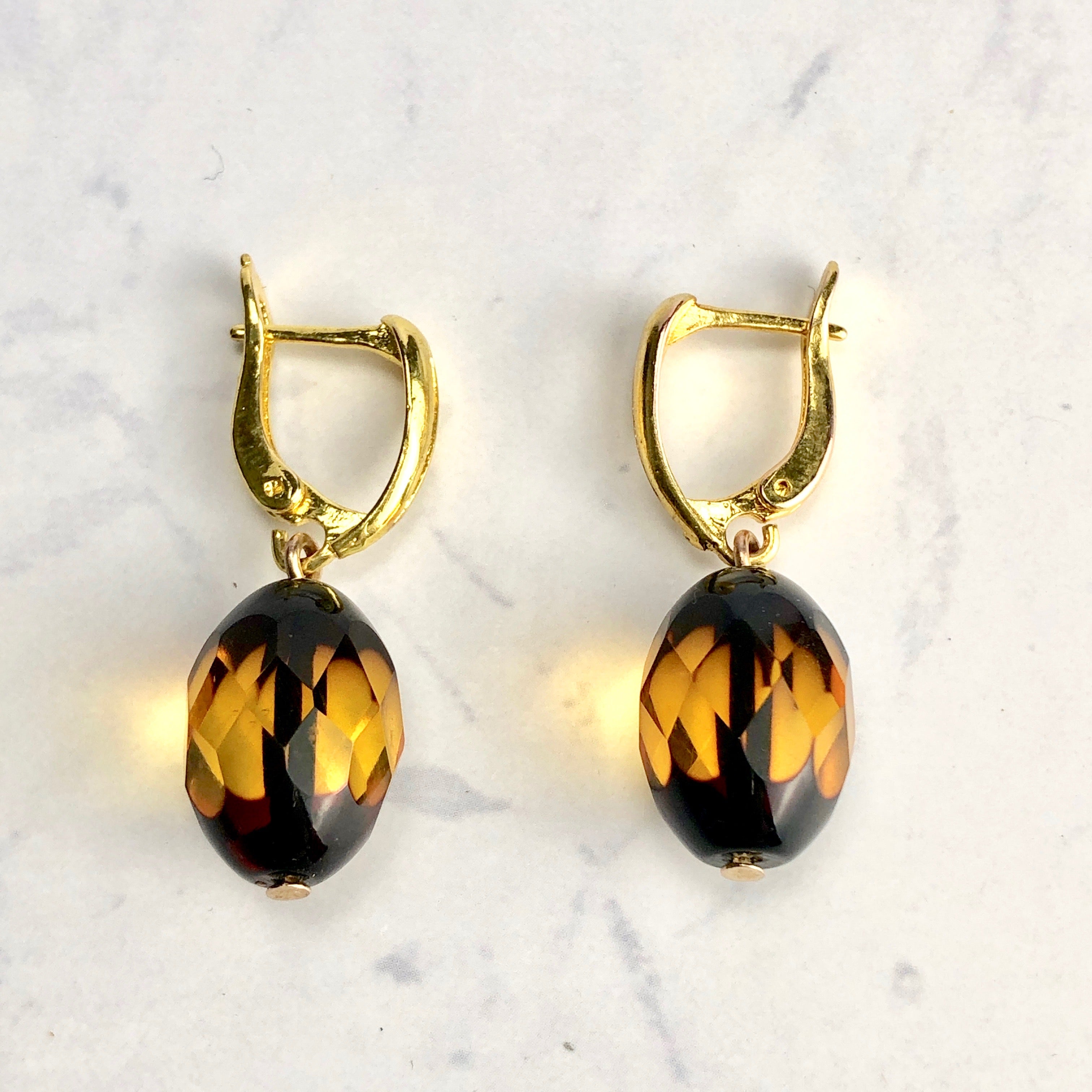 琥珀ピアス（バルティックアンバー）：E-1 – Šventė - Importer of