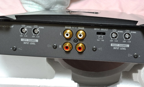 100W×4・ブリッジャブルパワーアンプ Pioneer carrozzeria PRS-A900