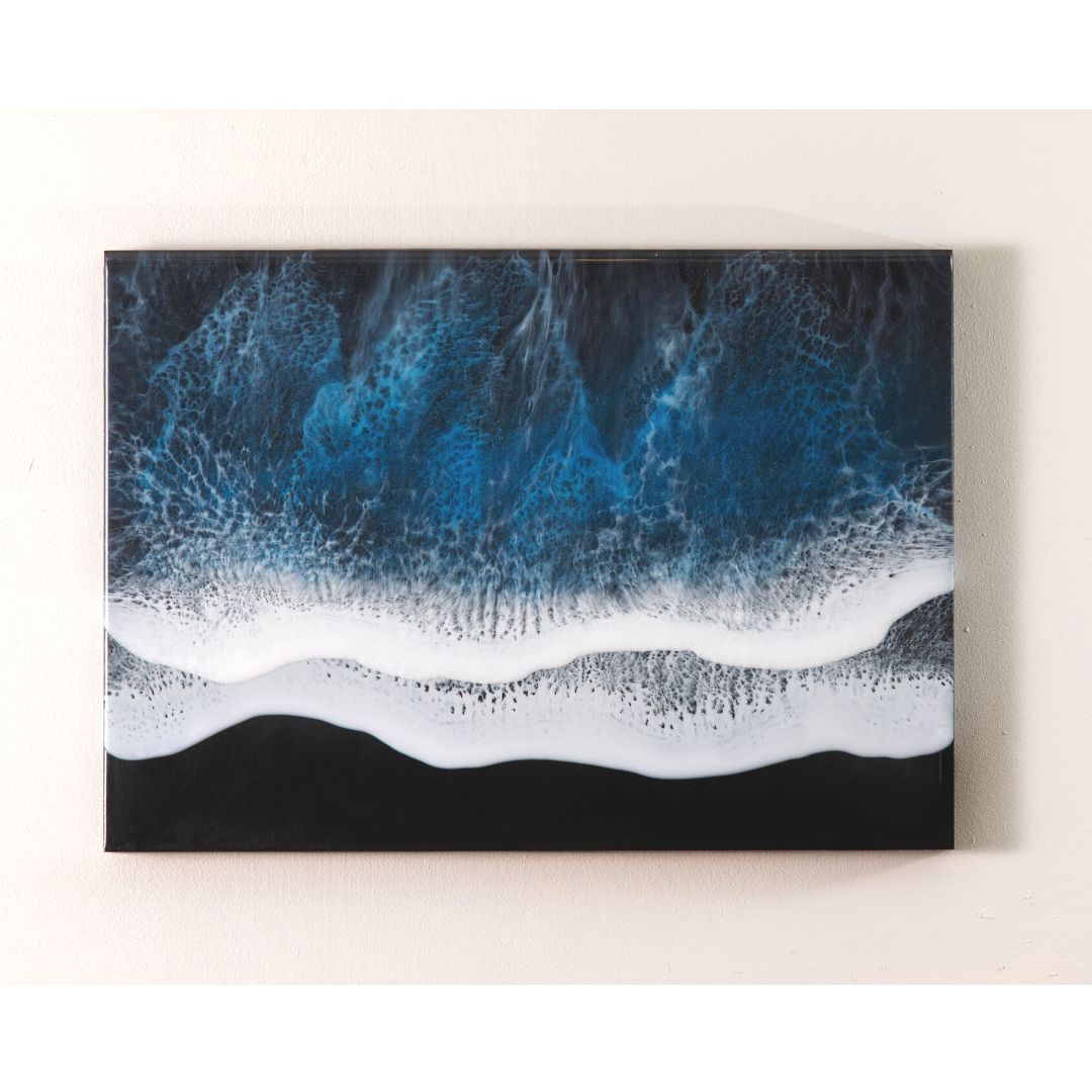 A3 レジンアート【Black Waves】A3 S-01 – 日本沖縄レジンクラフト