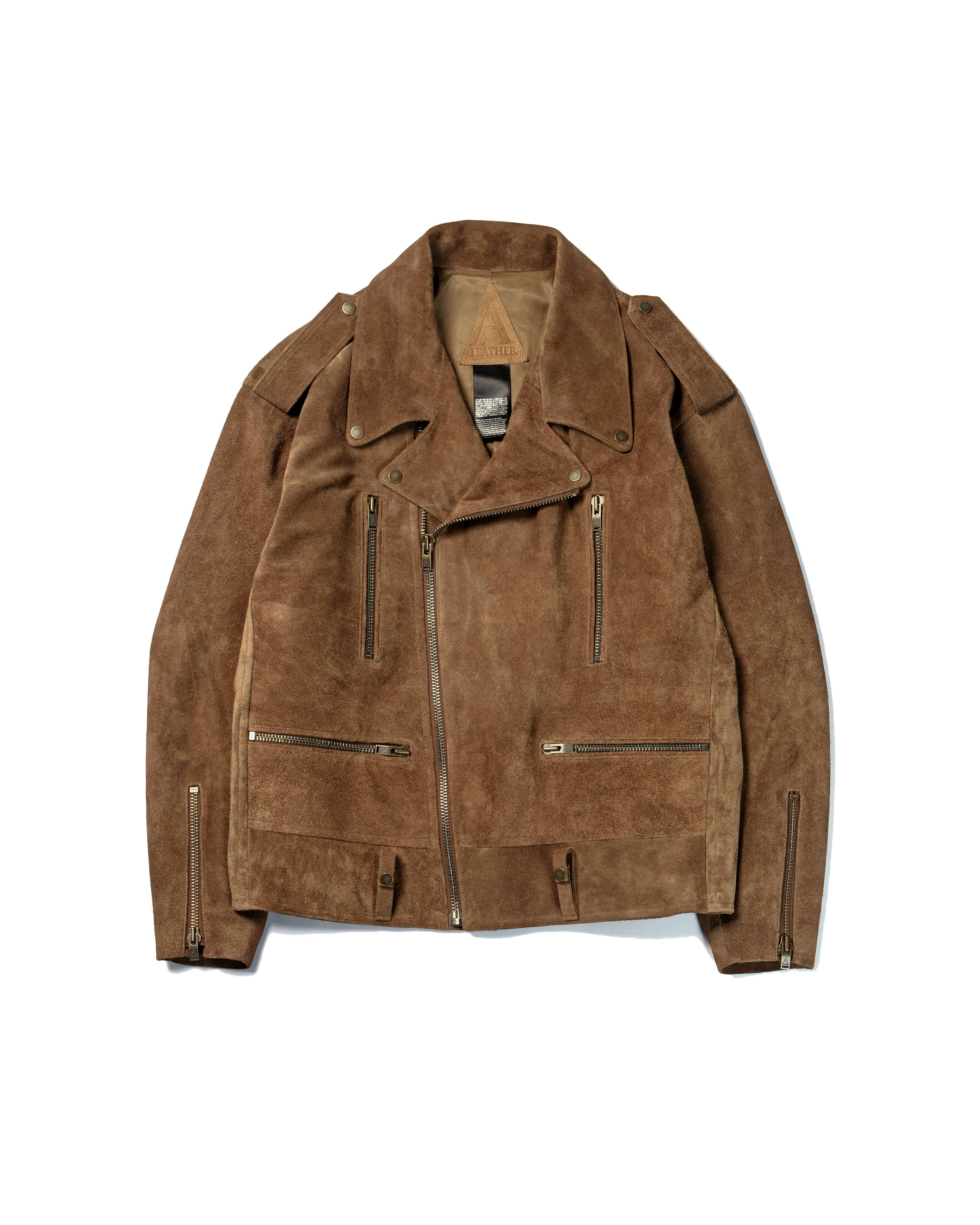 MOTOR JACKETビッグダブルライダースジャケット-A LEATHERエーレザー