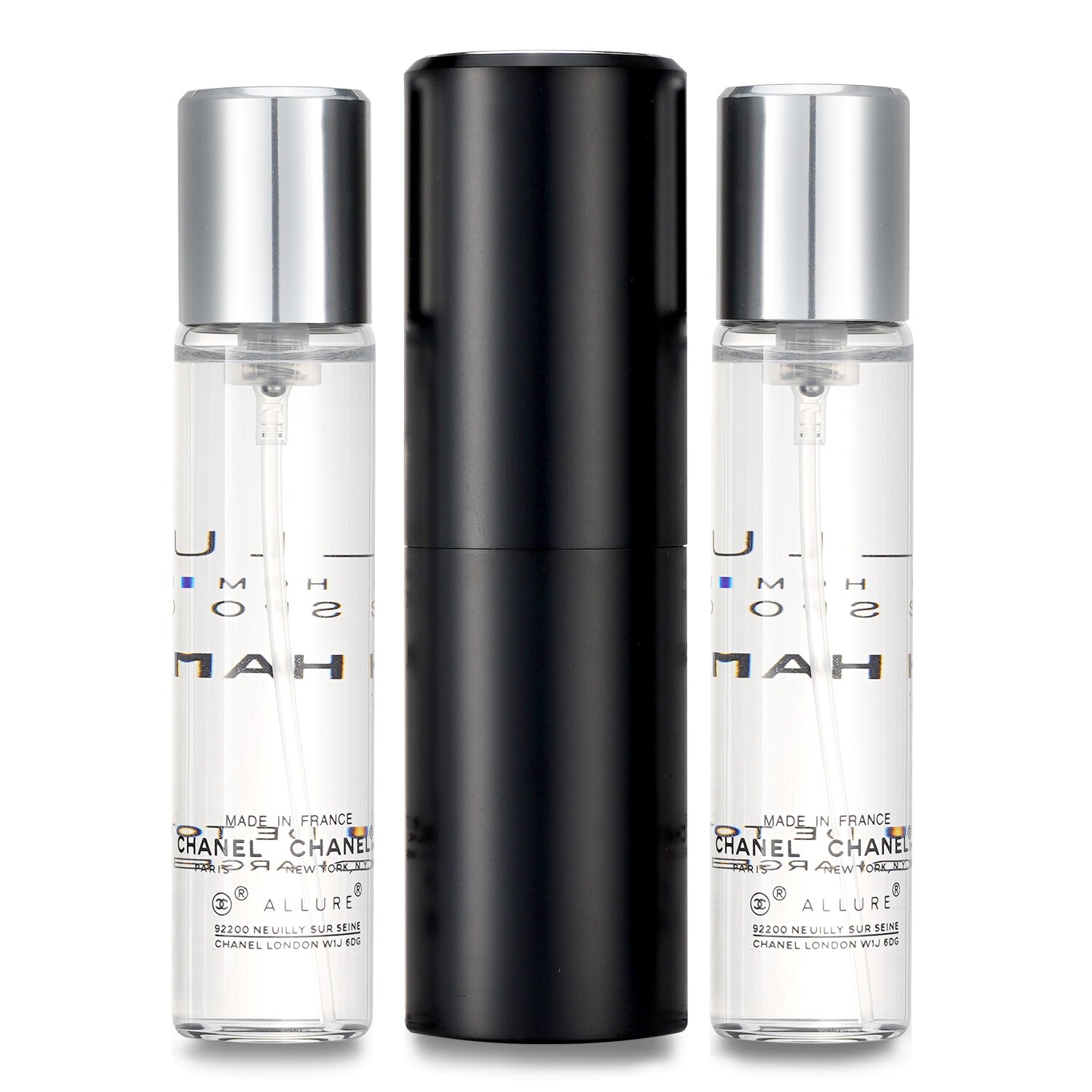 Chanel Allure Homme Sport Eau De Toilette Travel Spray (With Two