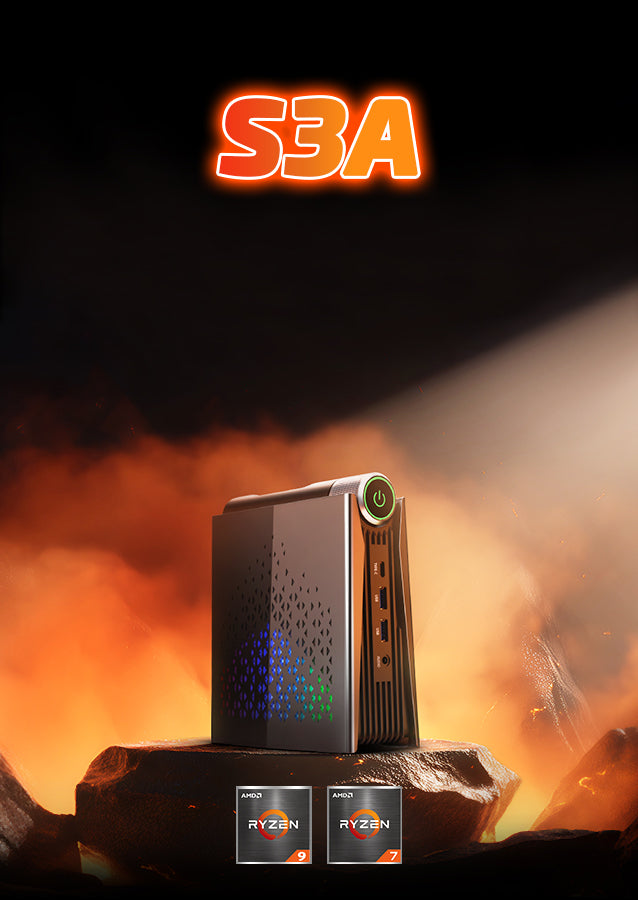 ACEMAGIC S3A AMD Ryzen™ 9 8945HS Mini PC