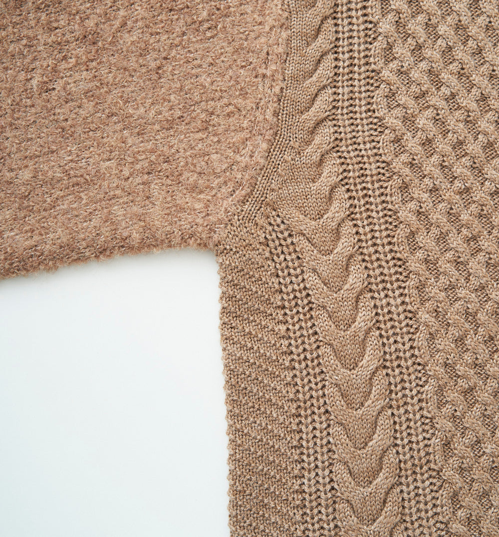 SWITCHING CABLE CARDIGAN – ABYTS