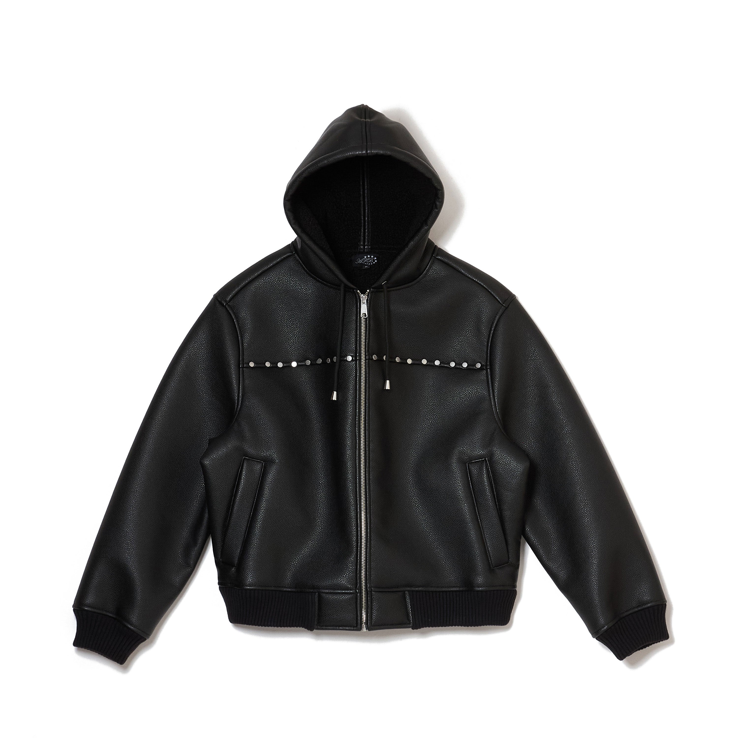 HOODED STUDDED BOMBER – AFB