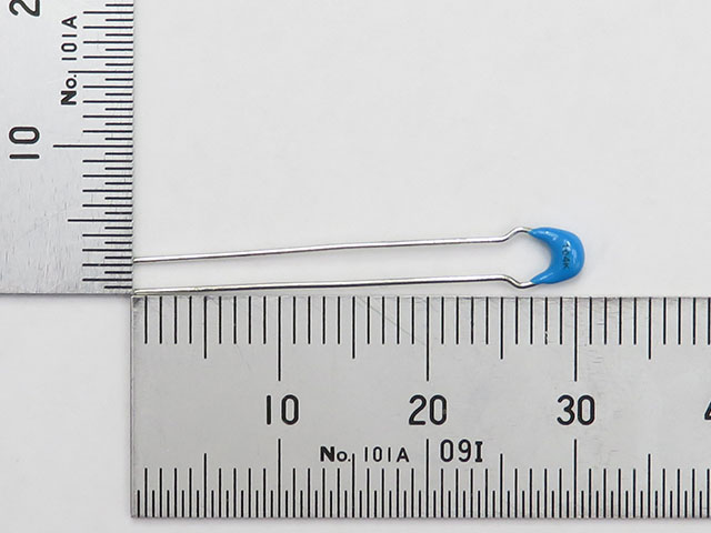積層セラミックコンデンサー 0.1μF50V X7R 2.54mm: 受動部品 秋月電子