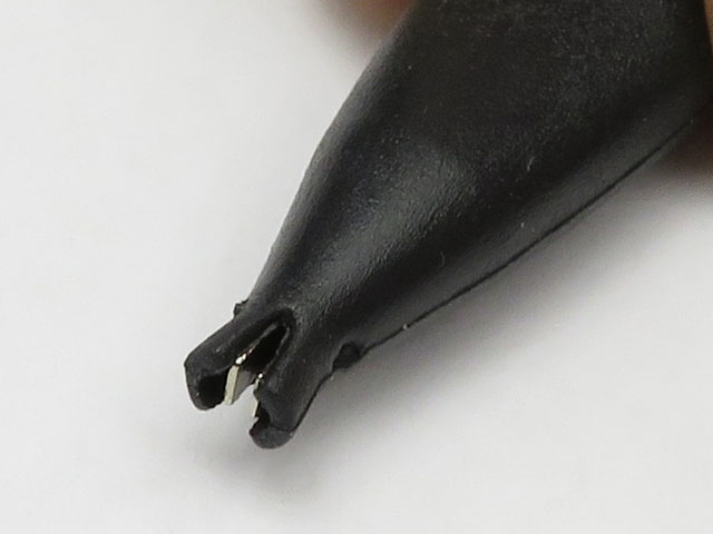 クチサキクリップ(口先クリップ) 黒色 C-105B: ケーブル・コネクター