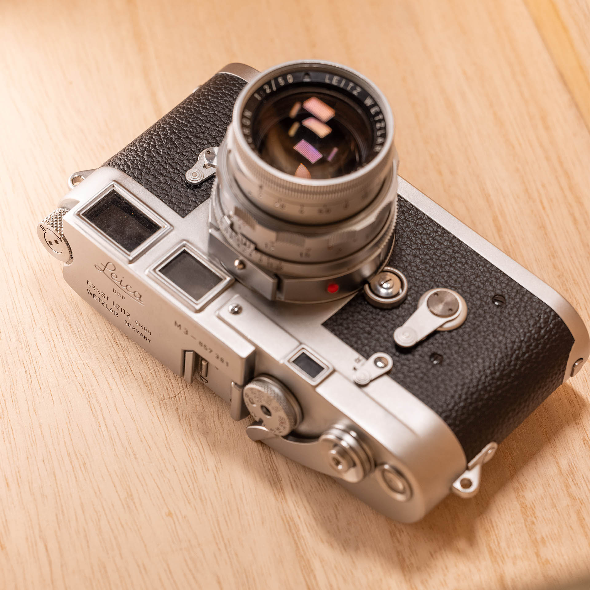 Leica M3 Double-Stroke + Summicron 50mm f2 Dual Range Lens & More