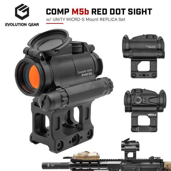 Evolution Gear 製 】 COMP M5b ドットサイト 本体 ＆ UNITY TACTICAL