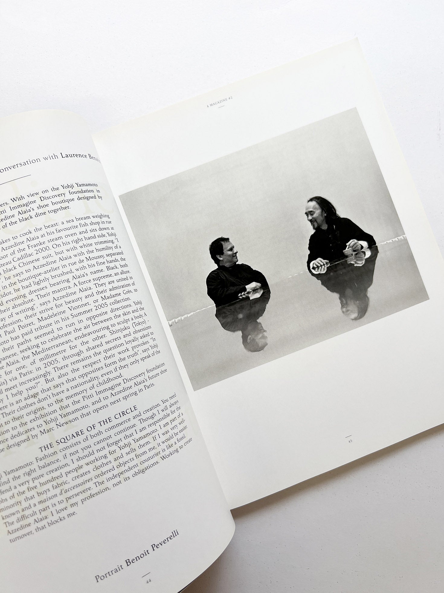 A MAGAZINE CURATED BY YOHJI YAMAMOTO - 本 屋 青 旗 Ao-Hata Bookstore