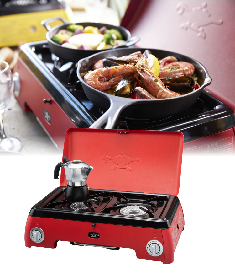 アウトレット】センゴクアラジン ポータブル ガス カセットコンロ kama