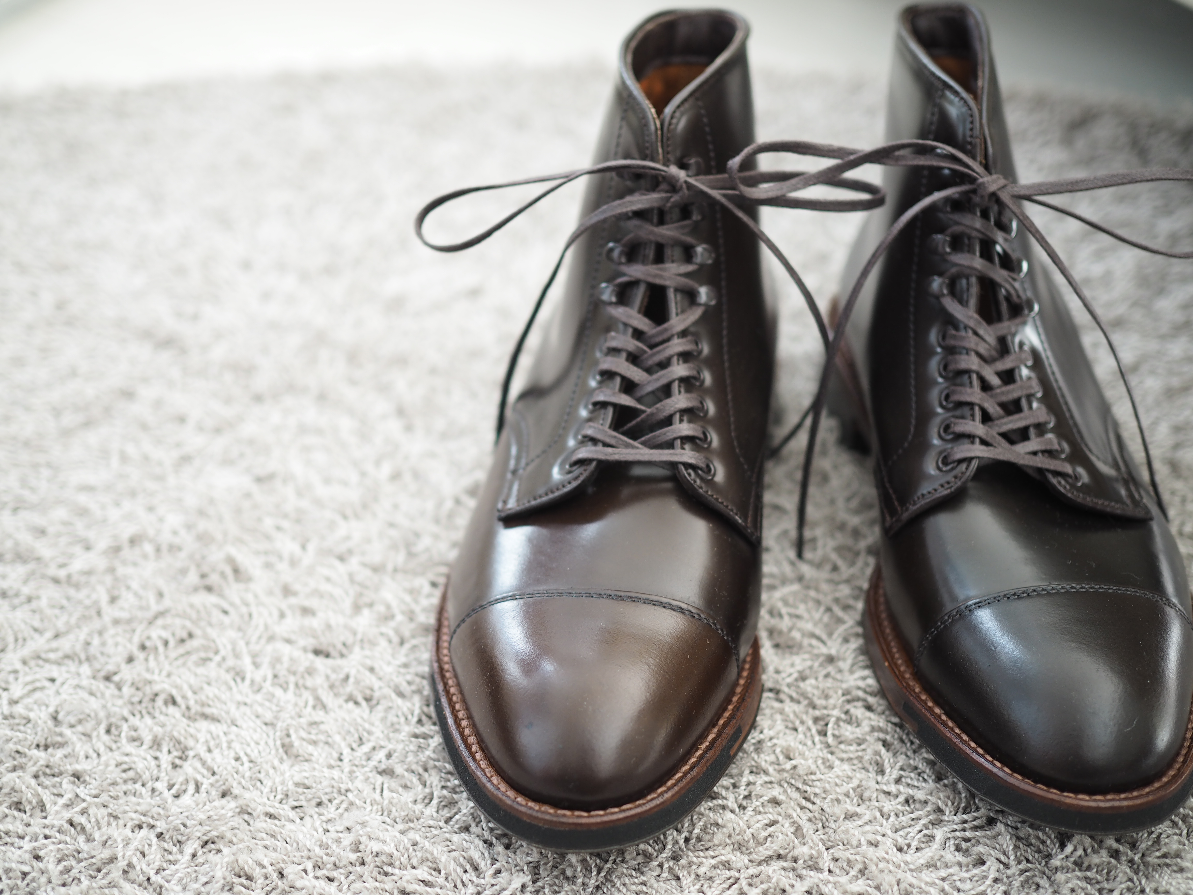 僕の愛するオールデン シガーキャップトゥブーツ - Alden Style