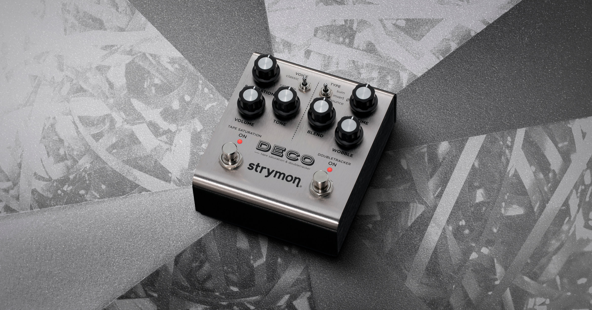 strymon | DECO（V2） | テープ・サチュレーション ダブル・トラッカー
