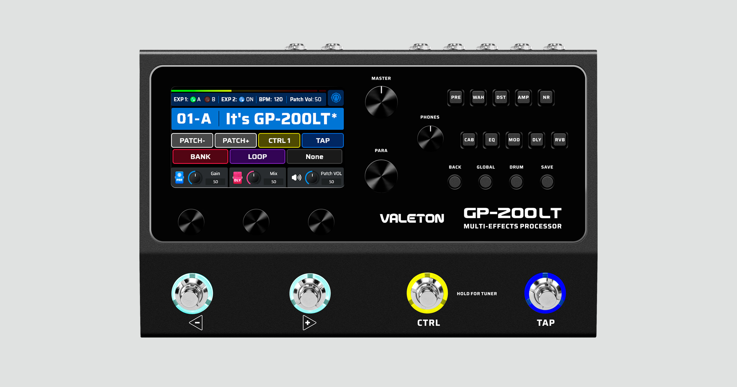 VALETON | GP-200LT | マルチ・エフェクター | 製品情報