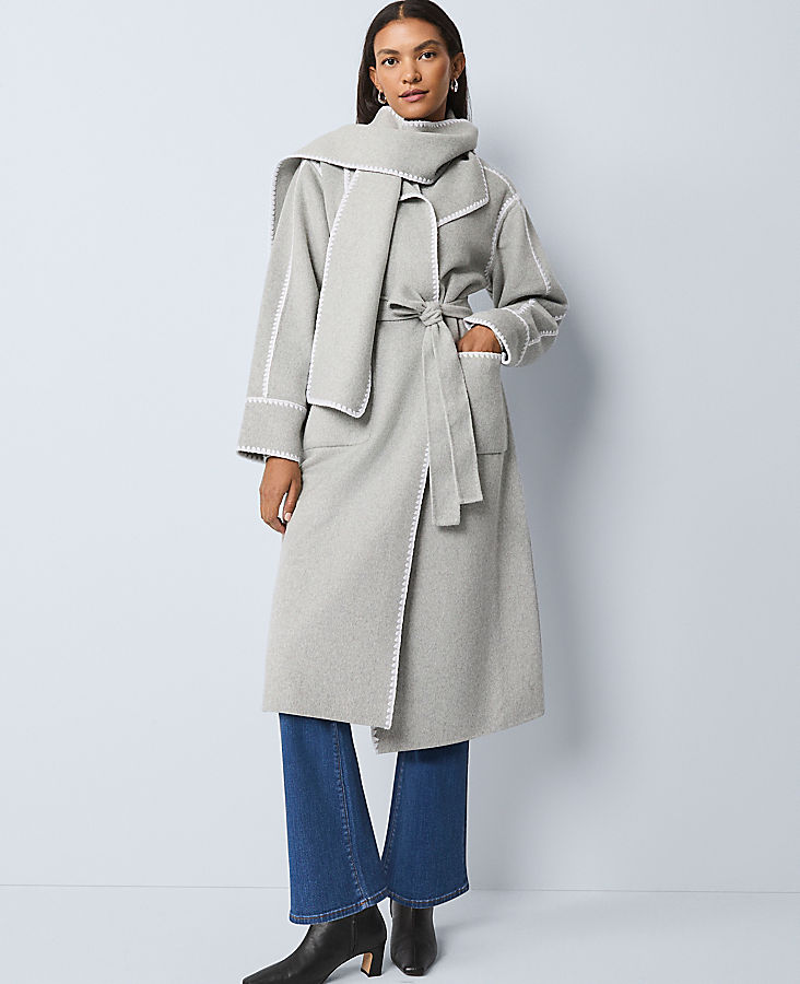 Women's Stand Collar Coats | Ann Taylor